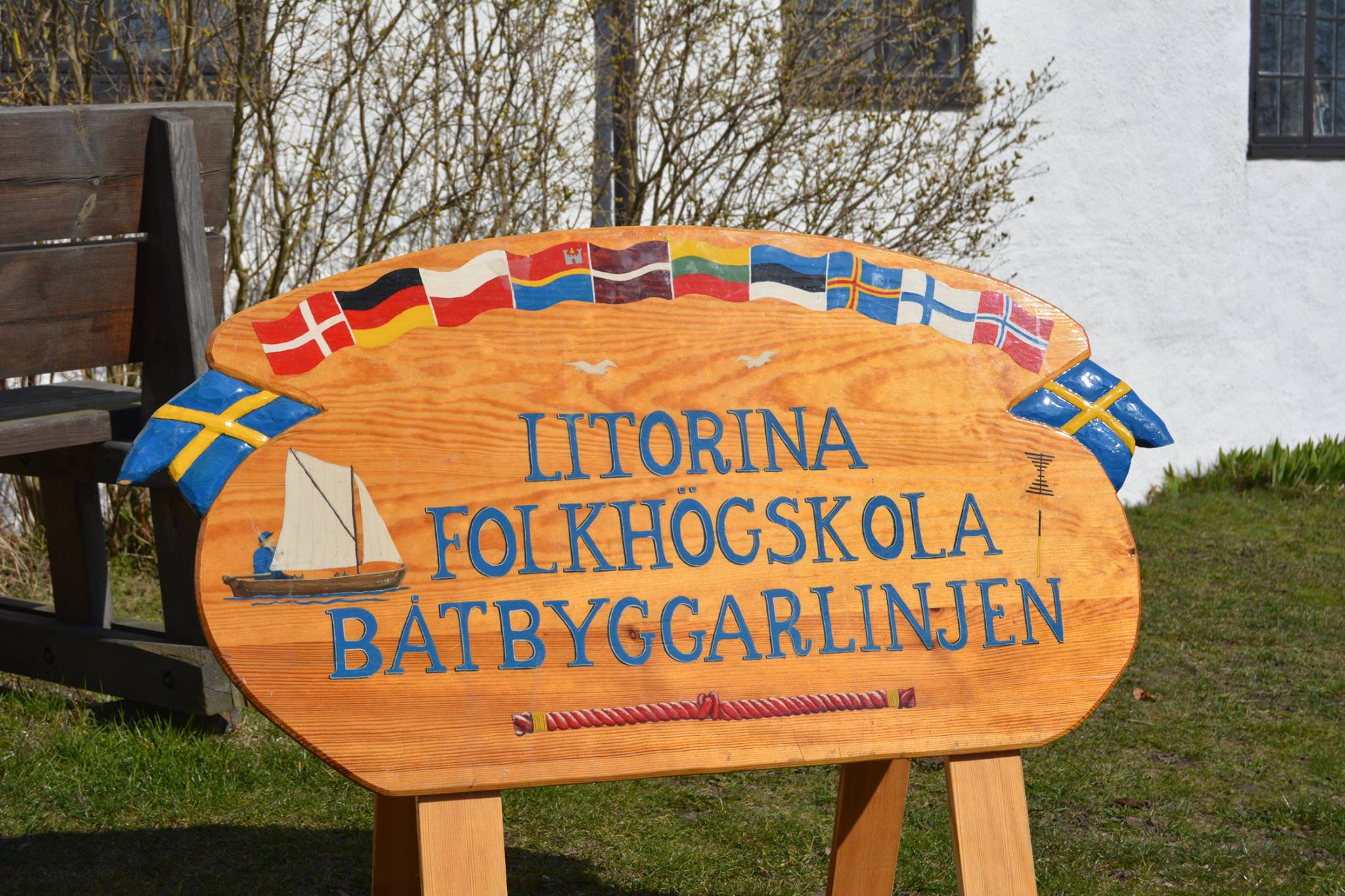 Båtbyggarna på utflykt vid Hjortahammar