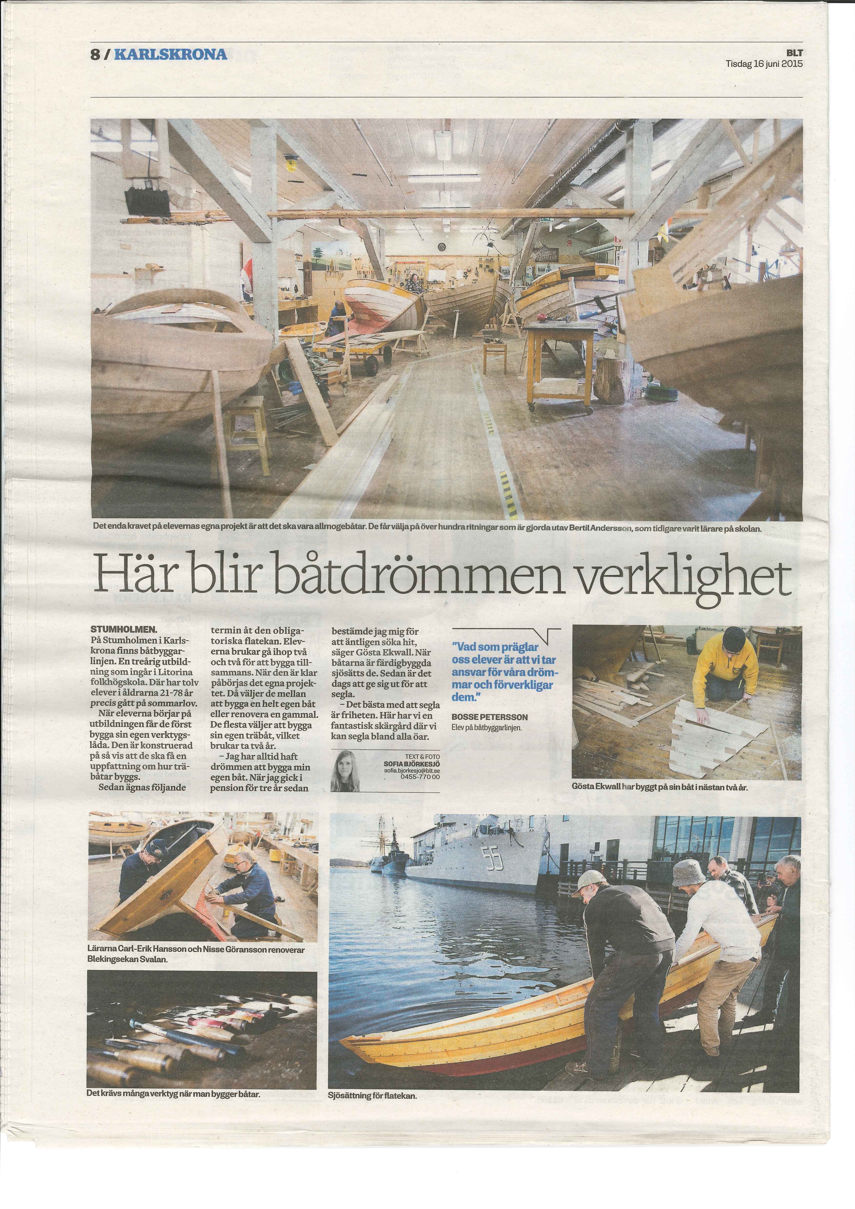 Båtdrömmar blir verklighet!