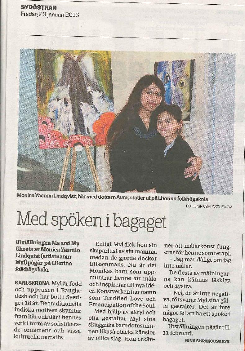Med spöken i bagaget