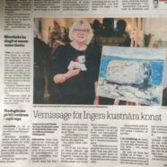 Vernissage för kustnära konst i Sydöstran