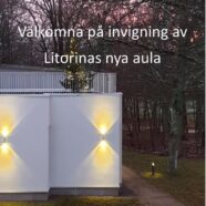 Välkommen på invigning av Litorinas nya aula