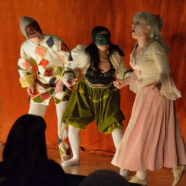 Commedia dell’ Arte- föreställning av Kulturamas Skådespelartvåor