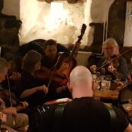 Jam session av Irländsk, Skotsk och Svensk folkmusik
