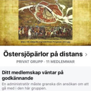 Vetgiriga Seniorer och Östersjöpärlor träffas på distans